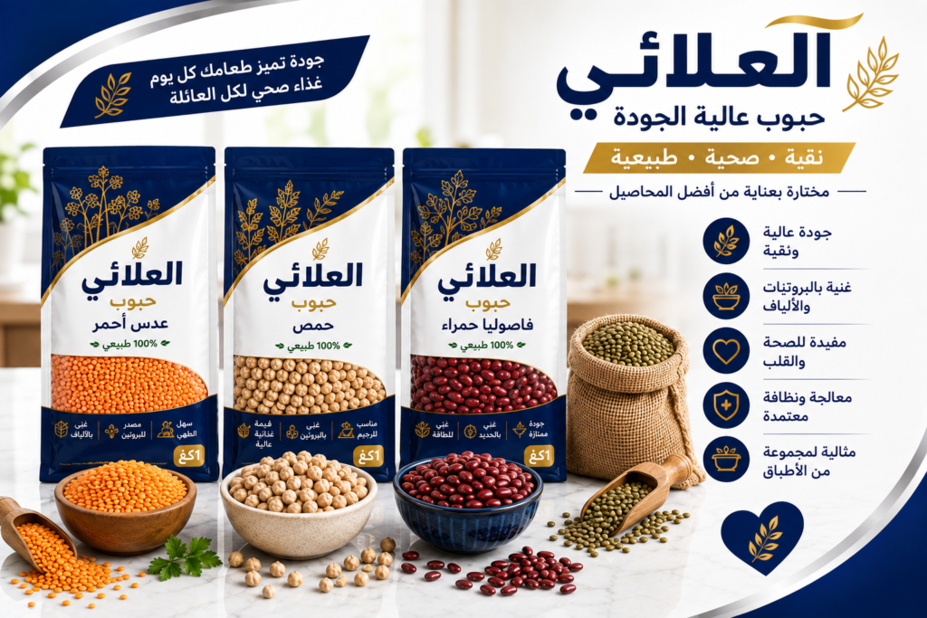 البقوليات الإيرانية: جودة فائقة، وقيمة غذائية عالية، وتوريد موثوق للسوق الكندية